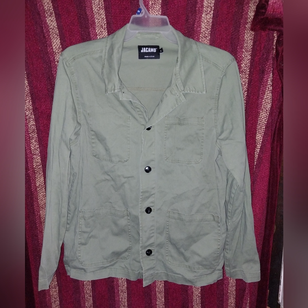 Jacamo Men's Olive Shirt Jacket